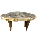 Box 15-1 -  Petrified Wood Top, Side Table, Top Only